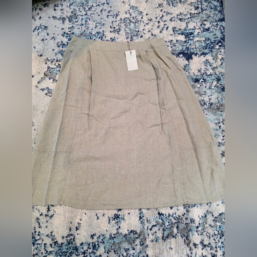 Poetry. Sage- Sky Elegant Women's Skirt